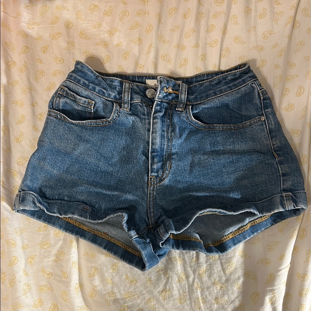 PacSun Blue Jean Shorts High-Waisted